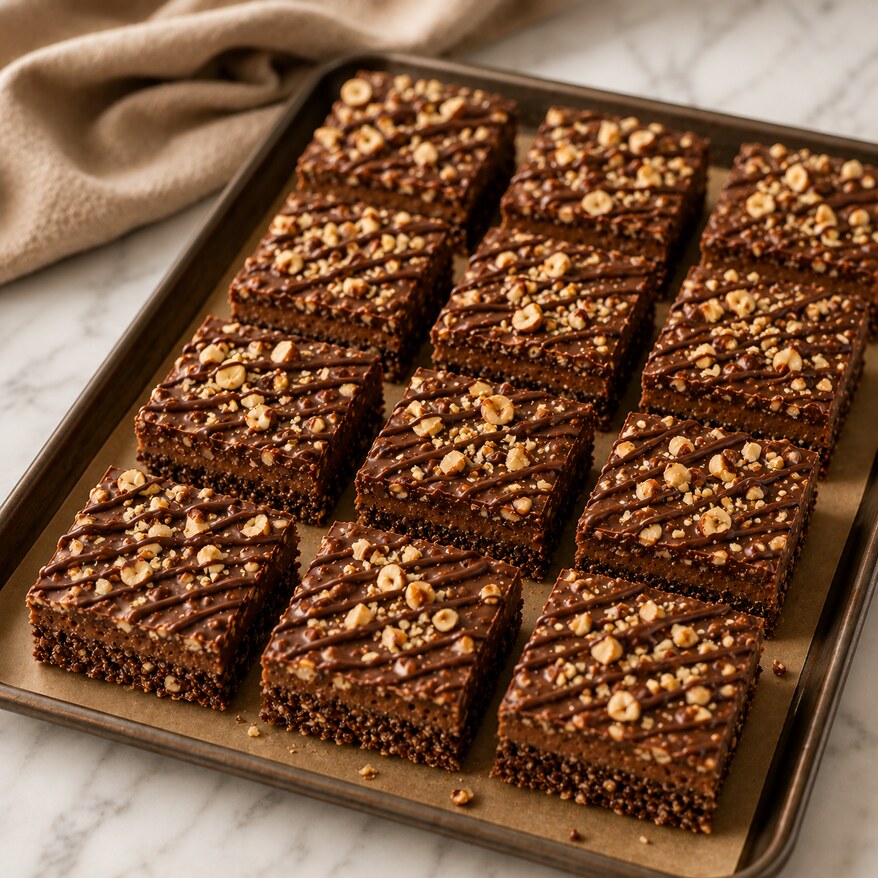 Carrés Ferrero Signature fondants et croquants