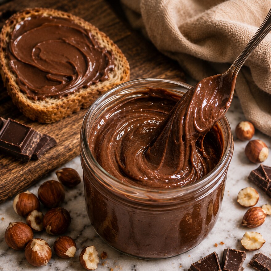 Tartinade chocolat noisette ultra crémeuse