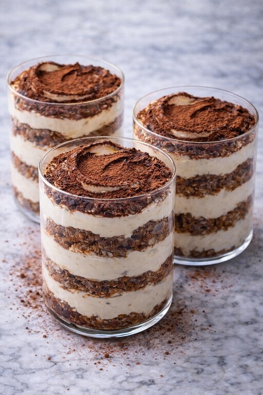 Tiramisu maison crémeux